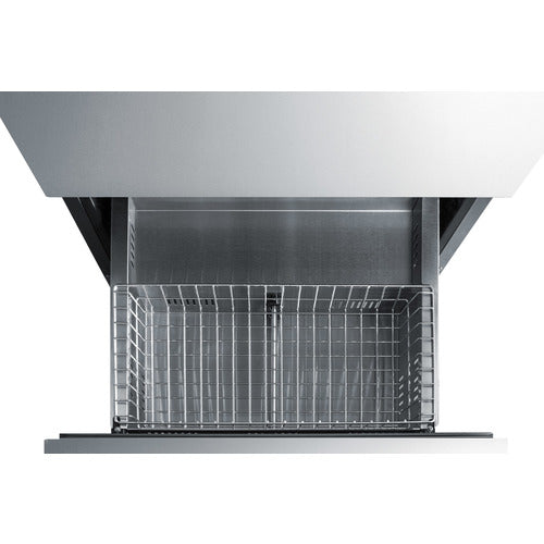 Summit 24" Wide 2-Drawer All-Refrigerator, ADA Compliant (Panels Not Included) ADRD24PNR