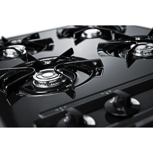 Summit 24" Wide 4-Burner Gas Cooktop TNL033