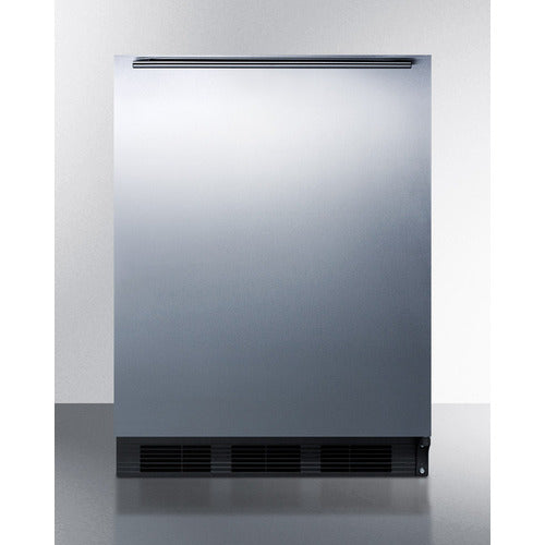 Summit 24" Wide All-Refrigerator FF63BKSSHH