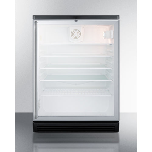 Summit 24" Wide Beverage Center SCR600BGLSH