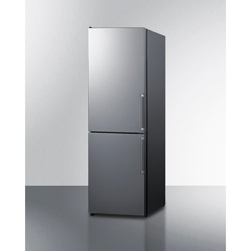 Summit 24" Wide Bottom Freezer Refrigerator FFBF235PLLHD
