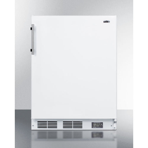 Summit 24" Wide Break Room Refrigerator-Freezer, ADA Compliant BKRF661BIADA