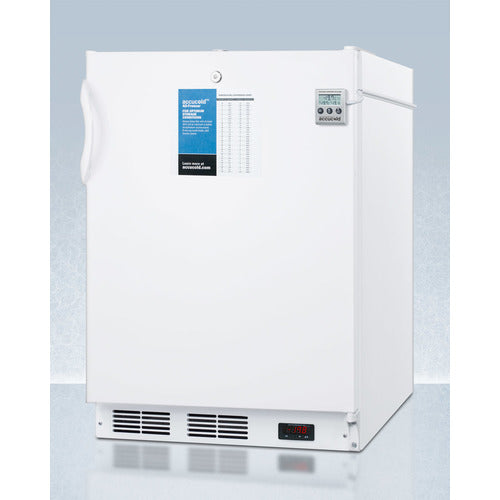 Summit 24" Wide Built-In All-Freezer, ADA Compliant VT65MLBIMEDADA
