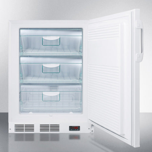 Summit 24" Wide Built-In All-Freezer, ADA Compliant VT65MLBIVACADA