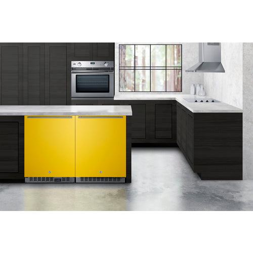 Summit 24" Wide Built-In All-Refrigerator, ADA Compliant AL54Y