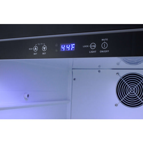 Summit 24" Wide Built-In All-Refrigerator, ADA Compliant AL55