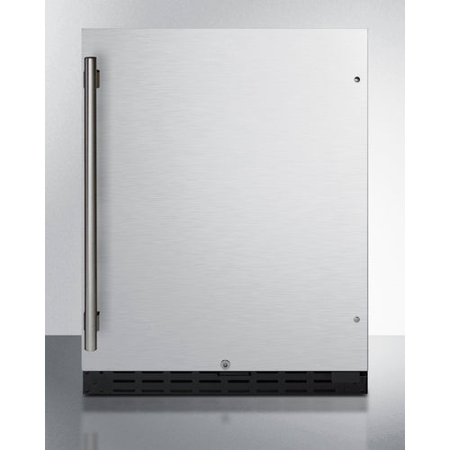 Summit 24" Wide Built-In All-Refrigerator, ADA Compliant AL55