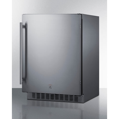 Summit 24" Wide Built-In All-Refrigerator, ADA Compliant ASDS2413CSS