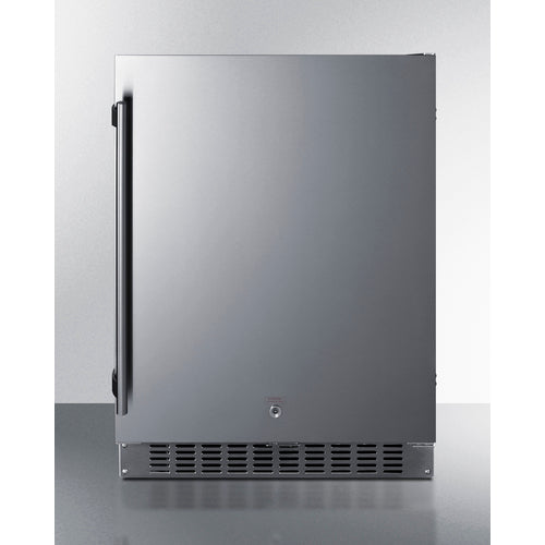 Summit 24" Wide Built-In All-Refrigerator, ADA Compliant ASDS2413CSS