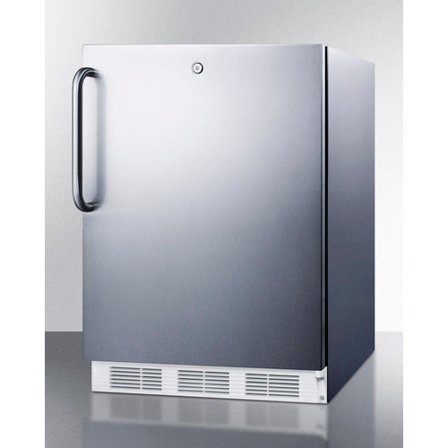 Summit 24" Wide Built-In All-Refrigerator, ADA Compliant FF7LWCSSADA