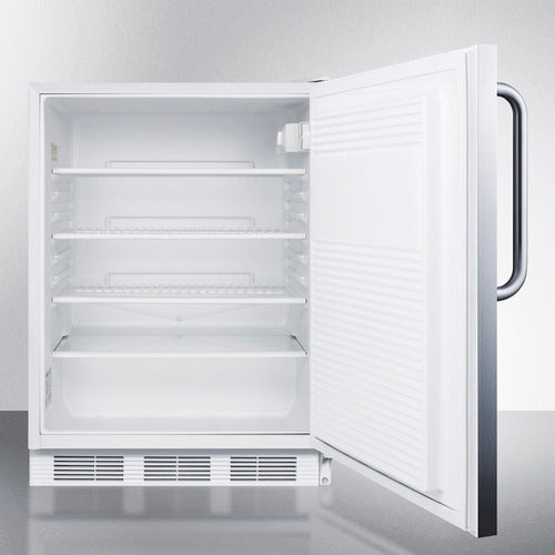Summit 24" Wide Built-In All-Refrigerator, ADA Compliant FF7LWCSSADA