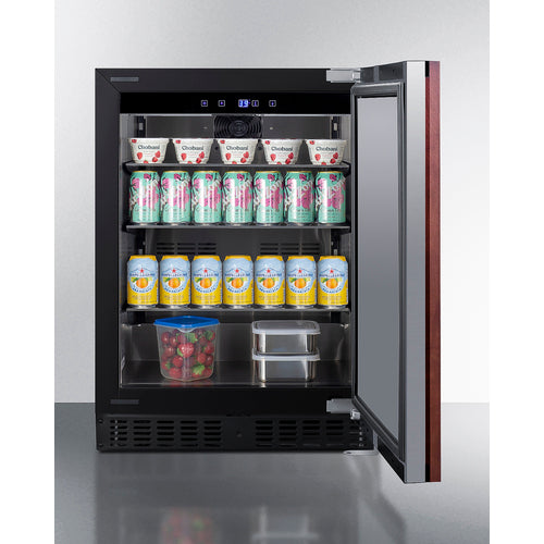 Summit 24" Wide Built-In All-Refrigerator, ADA Compliant (Panel Not Included) ASDS2413IF