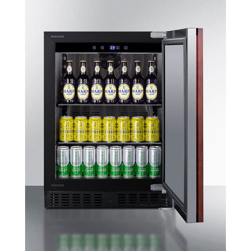 Summit 24" Wide Built-In All-Refrigerator, ADA Compliant (Panel Not Included) ASDS2413IF
