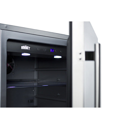 Summit 24" Wide Built-In All-Refrigerator FF64BSS