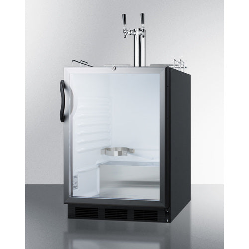 Summit 24" Wide Built-In Beer Dispenser, ADA Compliant SBC56GBIADA