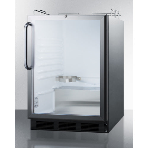 Summit 24" Wide Built-In Beer Dispenser, ADA Compliant SBC56GBINKCSSADA