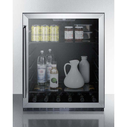 Summit 24" Wide Built-In Beverage Center, ADA Compliant AL57GCSS