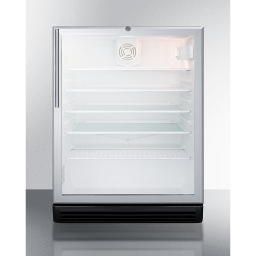 Summit 24" Wide Built-In Beverage Center, ADA Compliant SCR600BGLBIHVADA
