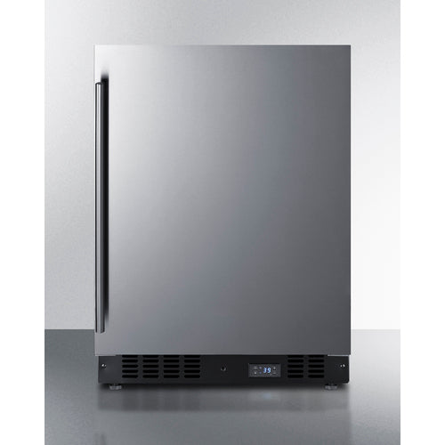 Summit 24" Wide Built-In Beverage Center SCR610BLSD