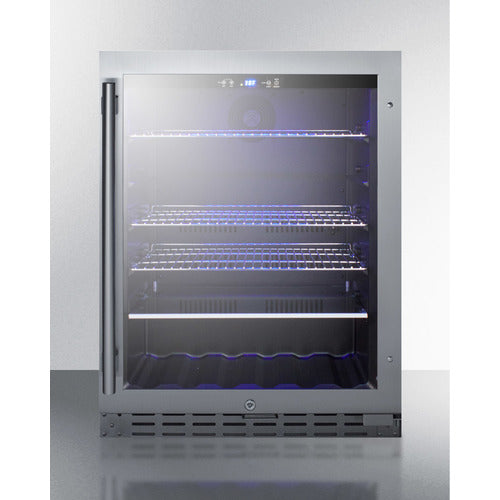 Summit 24" Wide Built-In Beverage Cooler, ADA Compliant ALBV2466CSS