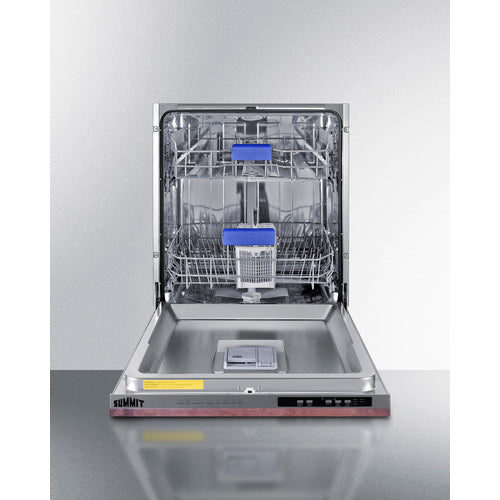 Summit 24" Wide Built-In Dishwasher, ADA Compliant (Panel Not Included) DW245NTADA