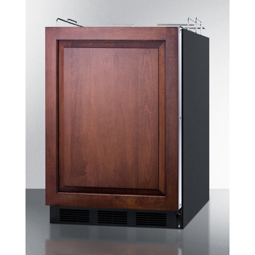 Summit 24" Wide Built-In Kegerator, ADA Compliant (Panel Not Included) SBC58BLBIADANKIF