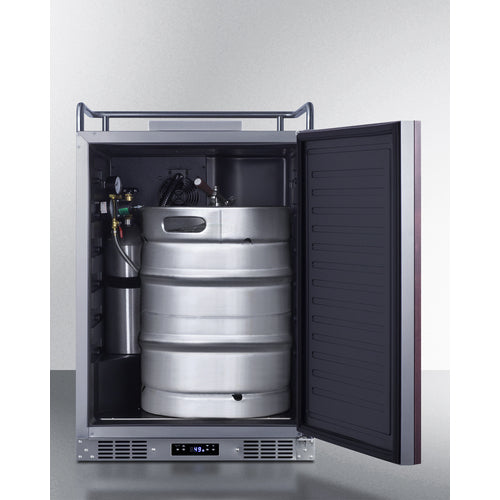 Summit 24" Wide Built-In Kegerator (Panel Not Included) SBC682NKPNR