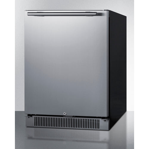 Summit 24" Wide Built-In Outdoor All-Refrigerator SPR623OS