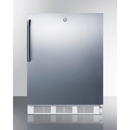 Summit 24" Wide Built-In Refrigerator-Freezer, ADA Compliant CT66LWCSSADA