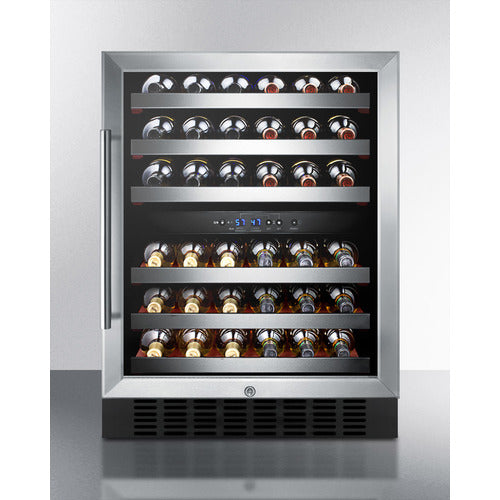 Summit 24" Wide Built-In Wine Cellar, ADA Compliant SWC530BLBISTCSSADA