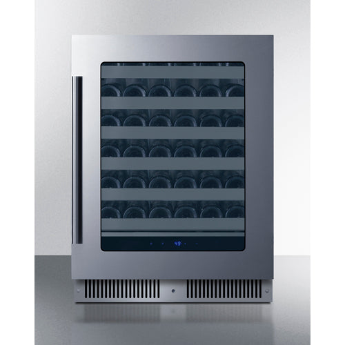 Summit 24" Wide Built-In Wine Cellar SDHW2442LHD