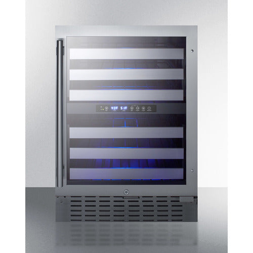 Summit 24" Wide Built-In Wine Cellar SWC532BLBISTCSS