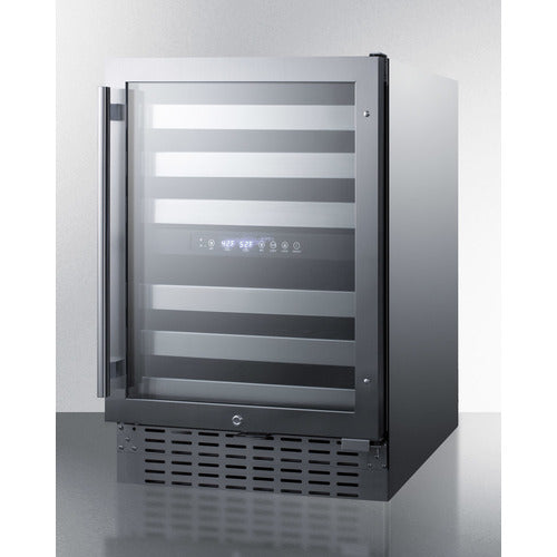 Summit 24" Wide Built-In Wine Cellar SWC532BLBISTCSS