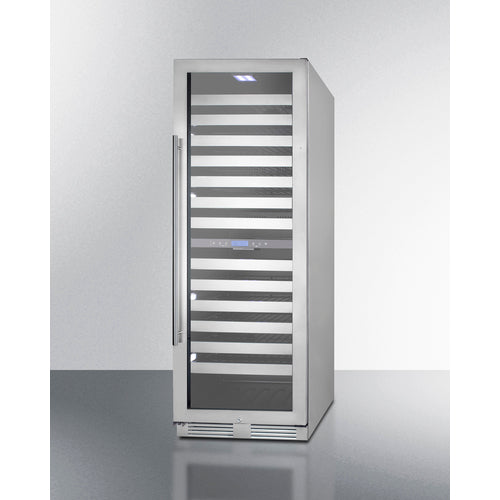 Summit 24" Wide Dual-Zone Wine Cellar SWCP2163CSS