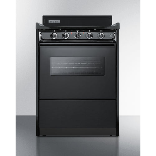 Summit 24" Wide Electric Coil Range TEM610CW