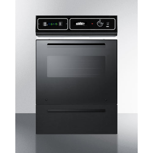 Summit 24" Wide Electric Wall Oven, 115V TEM715DK