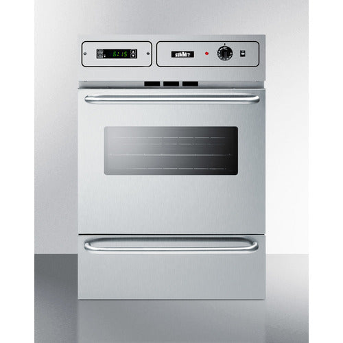 Summit 24" Wide Electric Wall Oven TEM788BKW