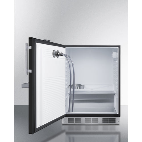 Summit 24" Wide Front Tap Built-In Cold Brew Coffee Kegerator, ADA-Compliant SBC58BFRTPCFADALHD