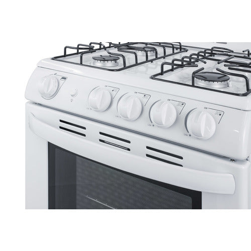 Summit 24" Wide Gas Range RG244WS