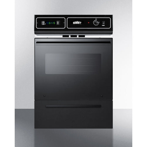 Summit 24" Wide Gas Wall Oven TTM7212DK