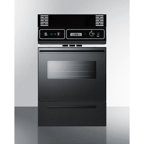 Summit 24" Wide Gas Wall Oven TTM7212KW