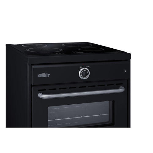 Summit 24" Wide Induction Range TEM665CW