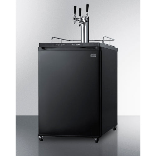 Summit 24" Wide Kegerator SBC635MTRIPLE