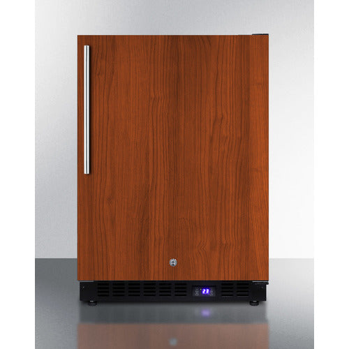 Summit 24" Wide Outdoor All-Freezer With Icemaker (Panel Not Included) SPFF51OSIFIM