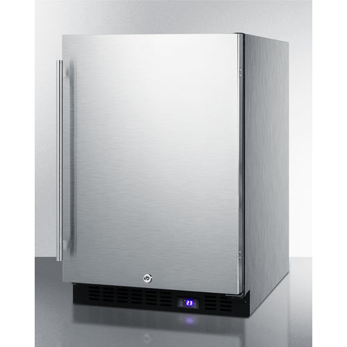 Summit 24" Wide Outdoor All-Freezer With Icemaker SPFF51OSCSSIM