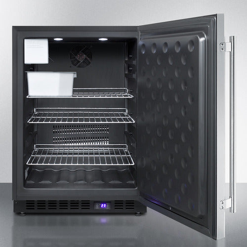 Summit 24" Wide Outdoor All-Freezer With Icemaker SPFF51OSIM