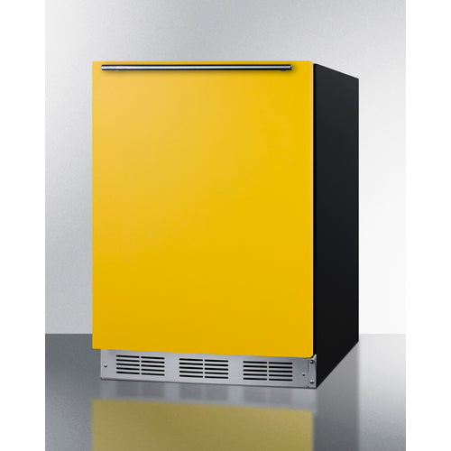 Summit 24" Wide Refrigerator-Freezer, ADA Compliant BRF631BKYADA