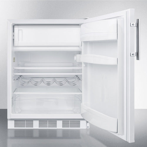 Summit 24" Wide Refrigerator-Freezer, ADA Compliant CT661WADA