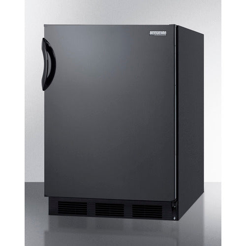Summit 24" Wide Refrigerator-Freezer, ADA Compliant CT66BKADA