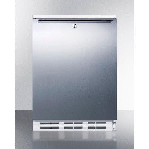 Summit 24" Wide Refrigerator-Freezer CT66LWSSHH